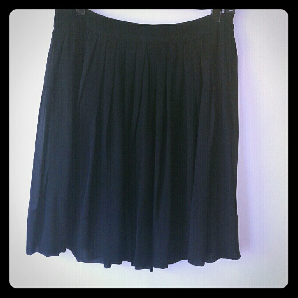 Talbots Petite Accordion Pleated Career Skirt
